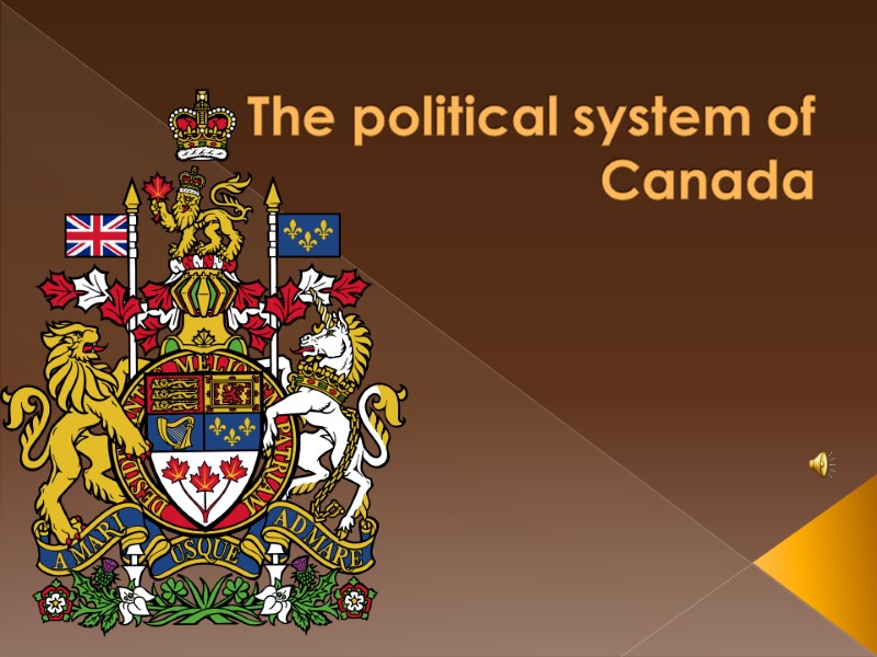 The political system of Canada